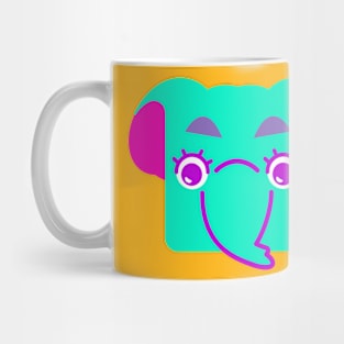 Elephant Tshirt for Girls Mug